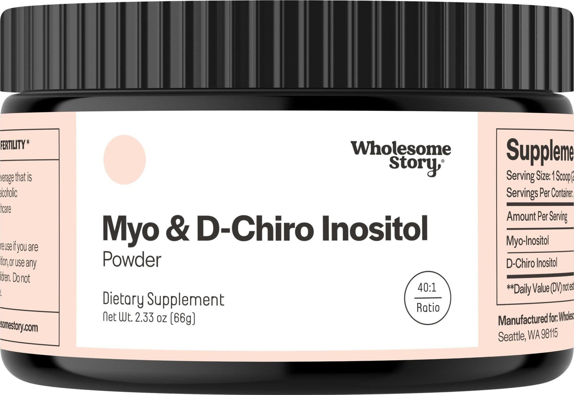 Myo-Inositol & D-Chiro Inositol Supplement Powder for Women | Hormonal Balance & Healthy Ovarian Function Support - Maple Wellness Supplements