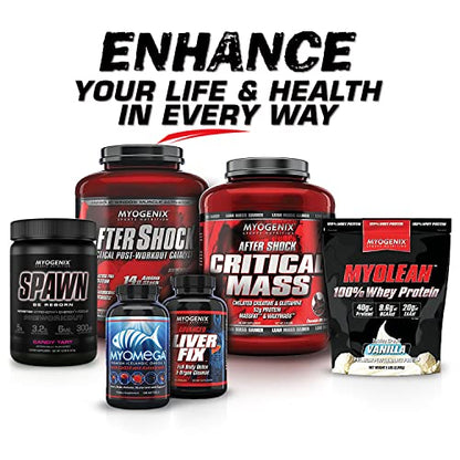 Myogenix Amino Energy Pre Workout Powder Spawn Sour Grape Flavored BCAAs Amino - Maple Wellness Supplements