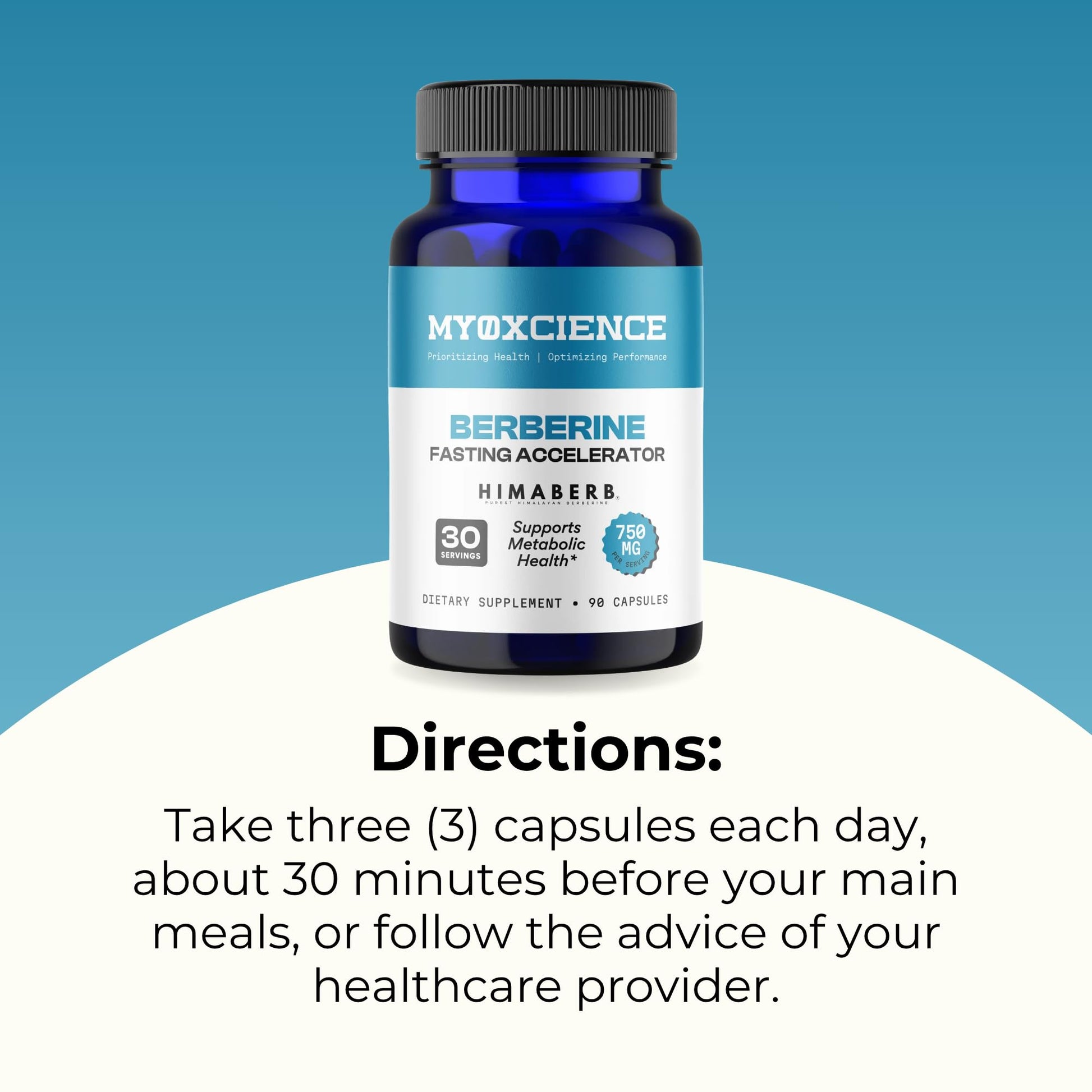 MYOXCIENCE Berberine Fasting Accelerator | Himaberb Berberine HCL with ALA (Alpha Lipoic Acid) and Biotin (90 Capsules) - Maple Wellness Supplements