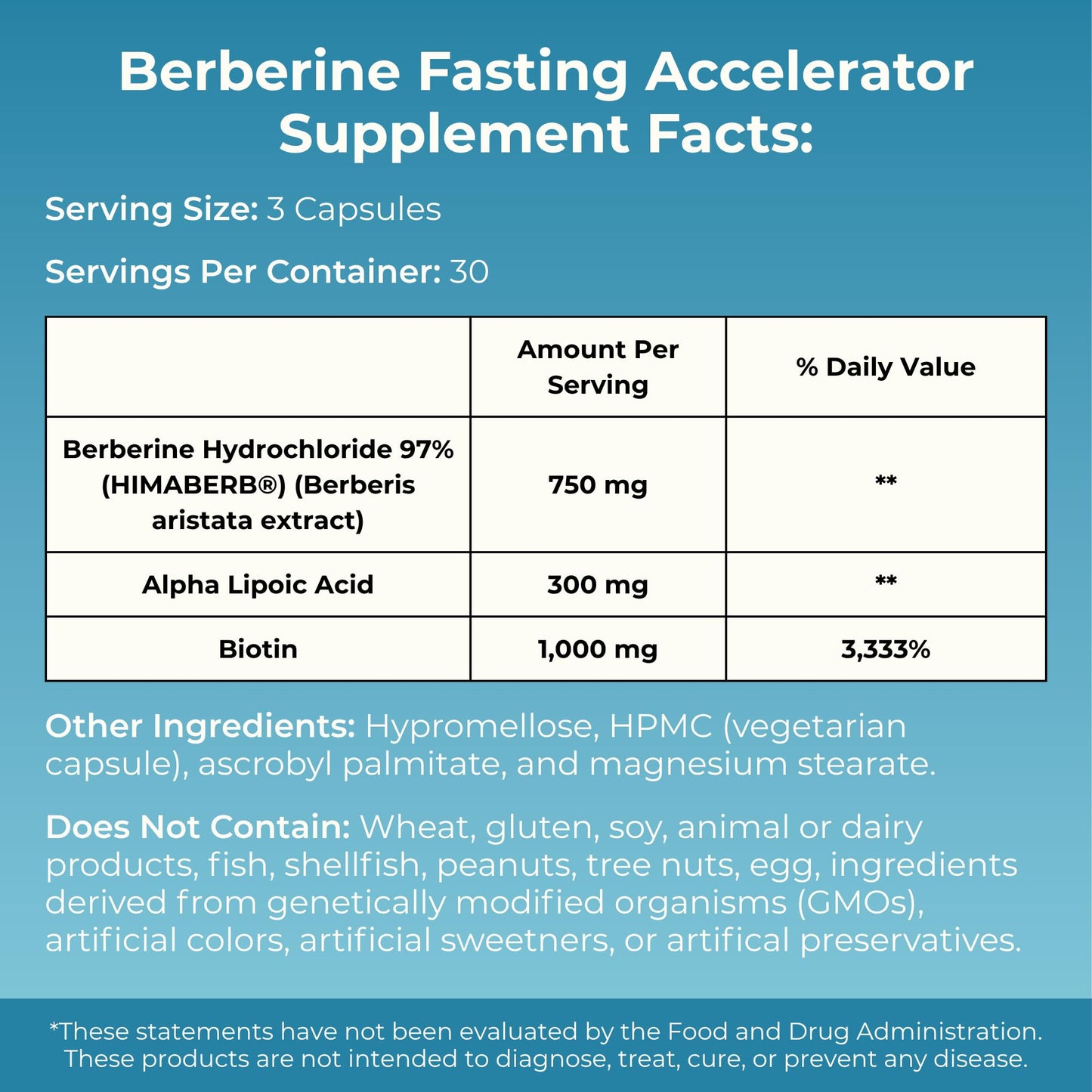 MYOXCIENCE Berberine Fasting Accelerator | Himaberb Berberine HCL with ALA (Alpha Lipoic Acid) and Biotin (90 Capsules) - Maple Wellness Supplements