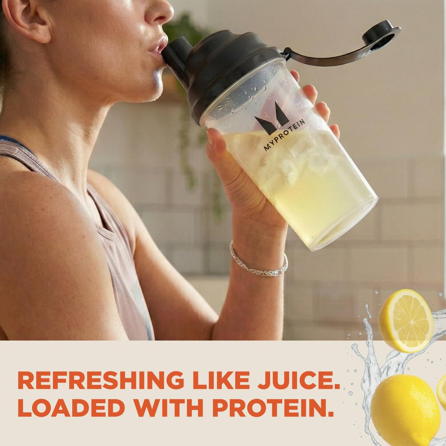 Myprotein Clear Whey Isolate Protein Powder, 35 Servings (1.9lbs) Lemonade, 20g Protein per Serving, Naturally Flavored Drink Mix, Daily Protein Intake for Superior Performance - Maple Wellness Supplements