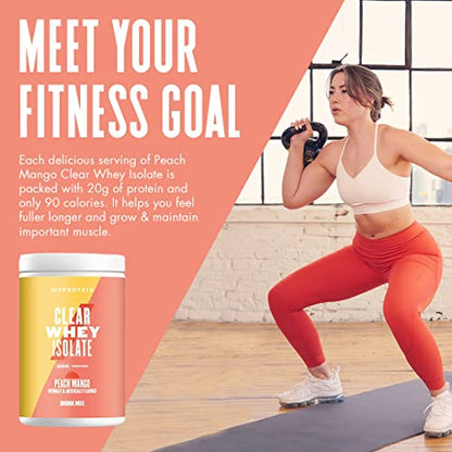Myprotein® - Clear Whey Isolate - Whey Protein Powder - Naturally Flavored Drink Mix - Maple Wellness Supplements