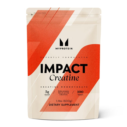 Myprotein Creatine Monohydrate Powder, 100 Servings (1.1lbs), Pure Unflavored Creatine Powder, Post/Pre Workout Supplement for All Sports & Exercises - Maple Wellness Supplements