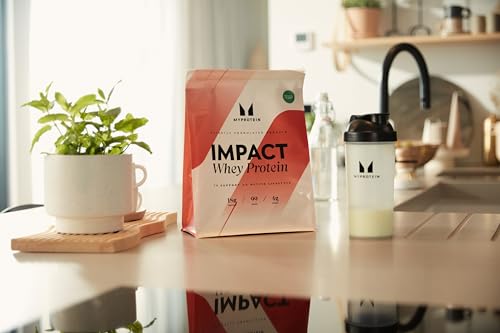 Myprotein Impact Whey Protein Blend, Vanilla, 2.2 lbs (40 Servings) - Maple Wellness Supplements