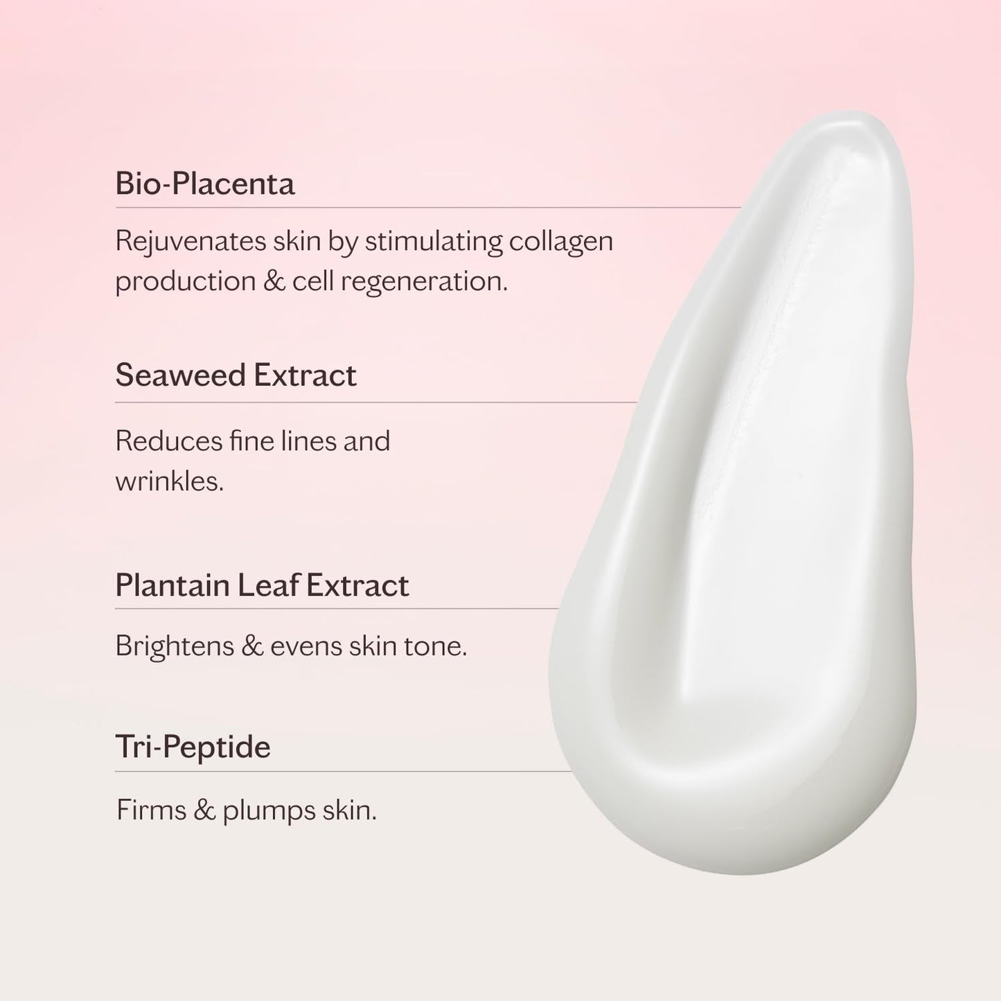 MZ SKIN Reviving Bio-Placenta & Stem Cell Serum, Night Treatment for Powerful Rejuvenation, With Peptides, Squalane & Hyaluronic Acid, Perfect For Anti-Aging, Wrinkles & Fine Lines, 1.01 fl oz - Maple Wellness Supplements