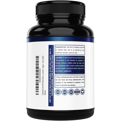 NAD Supplement (500mg of 95% Pure NAD+ Per Serving) NMN Supplement, NAD Nicotinamide Riboside Support (Third Party Tested, Vegan Safe, Non-GMO, No Fillers, & Made in the USA - 30 Vegan Capsules) - Maple Wellness Supplements