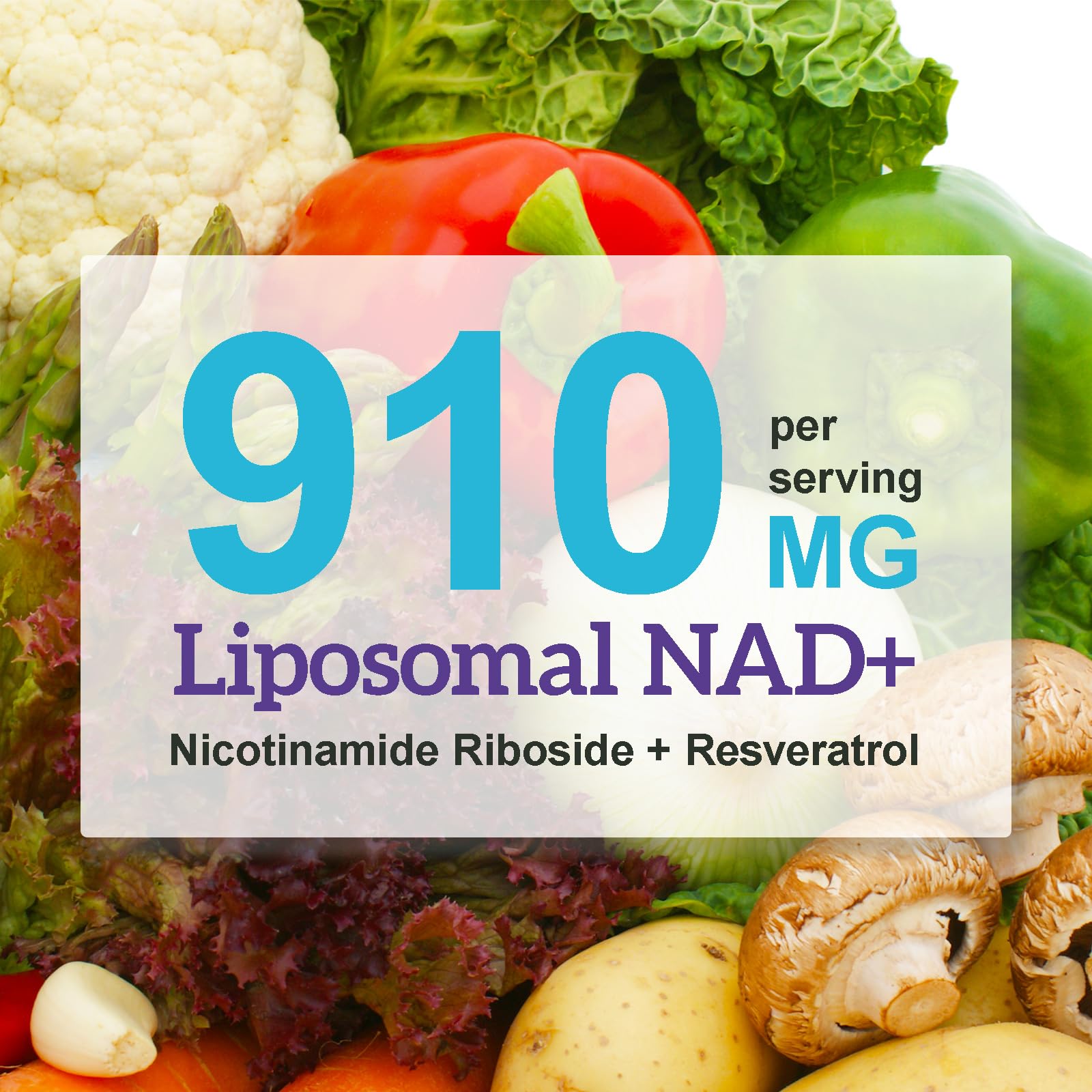 NAD+ Supplement Alternative - Liposomal Nicotinamide Riboside - Resveratrol & Quercetin - High Purity NAD Supplements for Anti-Aging, Focus, Energy 120 Capsules - Maple Wellness Supplements