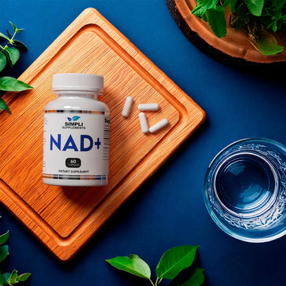 NAD Supplement for Anti-Aging and Cell Regeneration | NAD Booster 500mg Per Serving | NMN Supplement Alternative | Similar to Nicotinamide Riboside | 120 Capsules (2 Month Supply) - Maple Wellness Supplements
