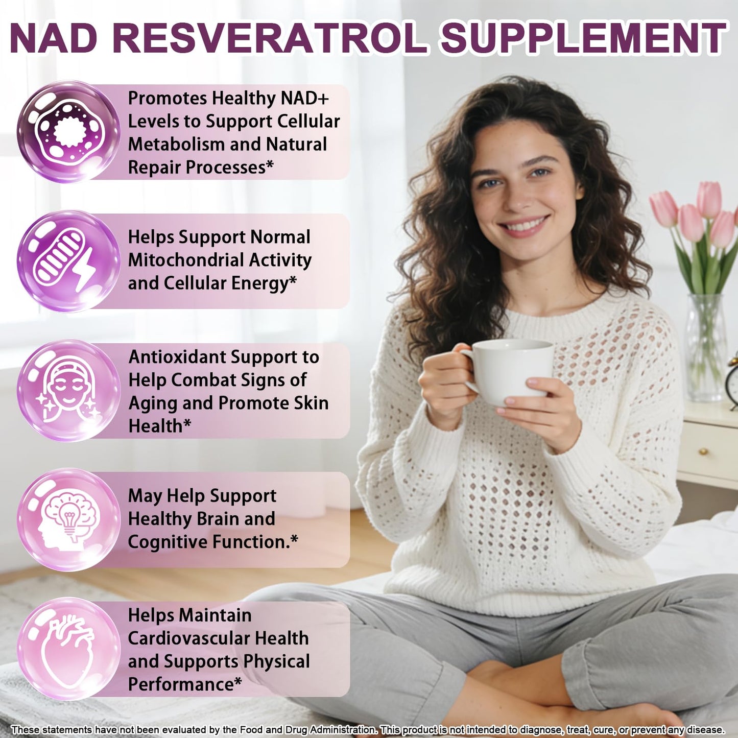 NAD+ Supplements for Men & Women, Extra Strength NMN Alternative Liposomal Nad⁺ Supplement with Resveratrol Quercetin for Cellular Energy & NAD+ Levels, Fast Absorption Liquid NAD Plus丨NON-GMO, 2Fl Oz - Maple Wellness Supplements
