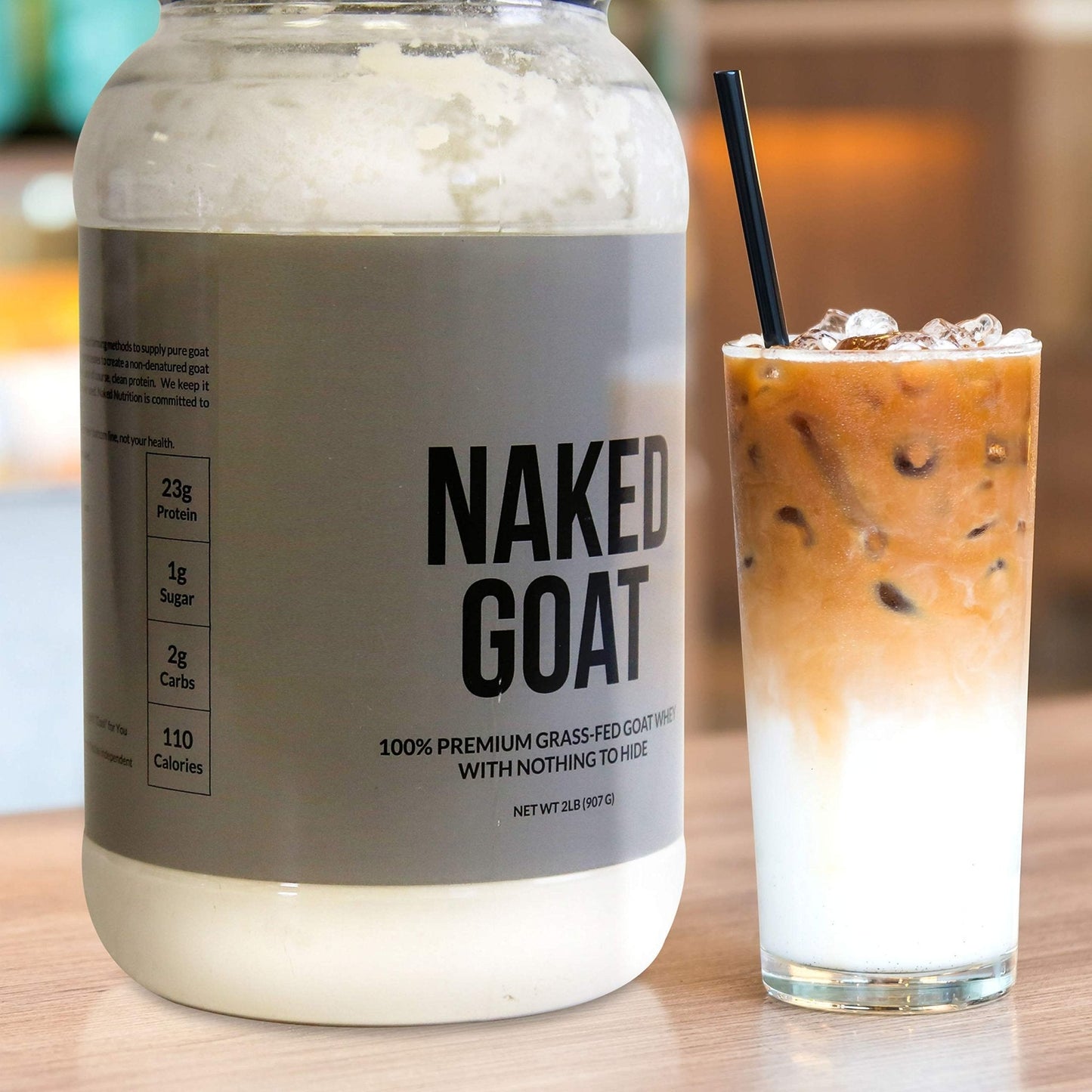 NAKED nutrition Naked Goat - Pasture Fed Goat Whey Protein Powder from Small-Herd - Maple Wellness Supplements