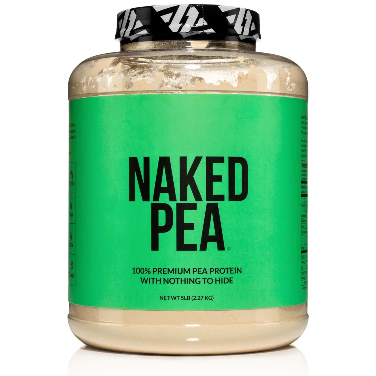 NAKED Pea - 5LB 100% Pea Protein Powder from North American Farms - Unflavored - Maple Wellness Supplements
