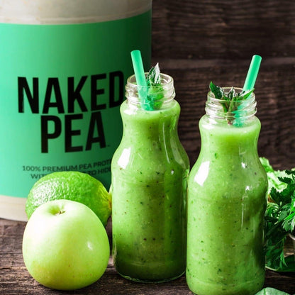 NAKED Pea - Pea Protein Isolate - Plant Based, Vegetarian & Vegan Protein. NSF Certified, Easy to Digest, Non-GMO, No Lactose - Maple Wellness Supplements