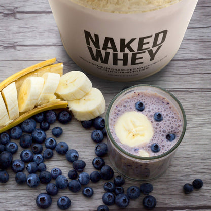 NAKED WHEY 5LB 100% Grass Fed Unflavored Whey Protein Powder - US Farms - Maple Wellness Supplements