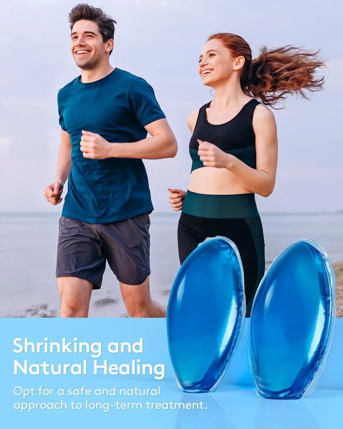 nalax Hemorrhoid Ice Pack 2 Pack – Ultra-Soft Reusable Cooling Gel Pads for Fast Relief, FSA-HSA Eligible Cold Therapy for Hemorrhoid Sufferers & Postpartum Moms, Includes 2 Storage Cases - Maple Wellness Supplements