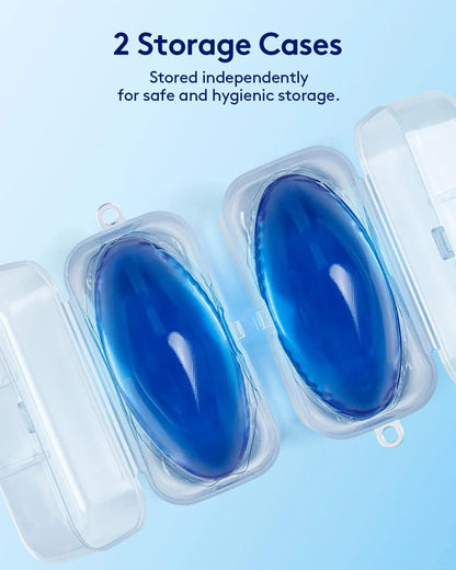 nalax Hemorrhoid Treatment Ice Pack for Fast Relief, FSA-HSA Eligible Cooling Gel Pads, Ultra-Soft, No Mess, Home Use for Hemorrhoid Sufferers & New Moms with Hemorrhoids, Includes 2 Storage Cases - Maple Wellness Supplements