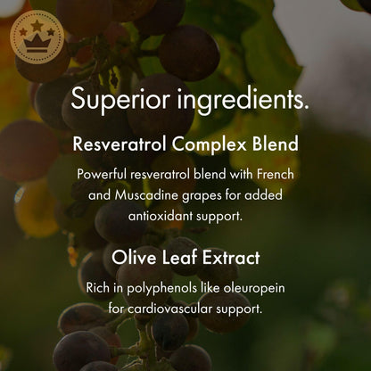 NAOMI Italian Citrus Bergamot 500mg + Resveratrol, Award-Winning Cardiologist Dvlpd, Supports Normal Cholesterol & Healthy Cellular Function, 7 Key Polyphenols - Maple Wellness Supplements