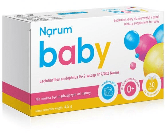 Narum Baby PROBIOTIC FOR CHILDREN FROM THE FIRST DAYS - Maple Wellness Supplements