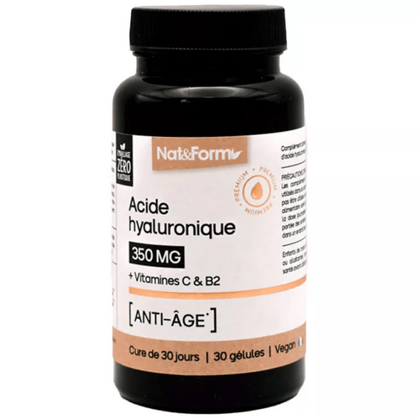 Nat & Form Nutraceutique Hyaluronic Acid 30 Capsules - Maple Wellness Supplements