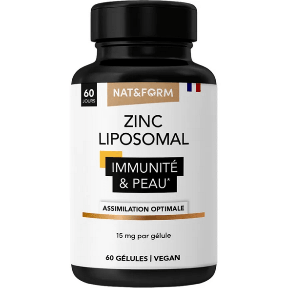 Nat & Form Zinc Liposomal 60 capsules - Maple Wellness Supplements
