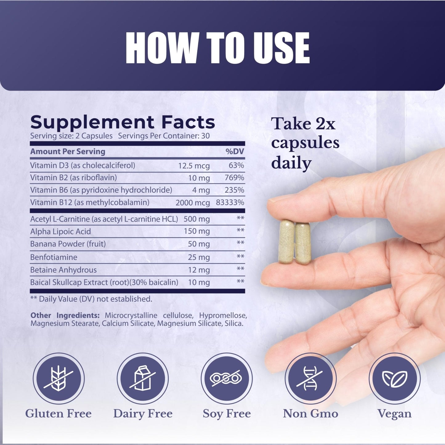 NATION HEALTH MD N-Balance 8 - Nerve Support Formula - Nerve Support Supplement with Alpha Lipoic Acid, Benfotiamine and ALA - Nerve Health Supplements for Men & Women, 120 Capsules - Maple Wellness Supplements