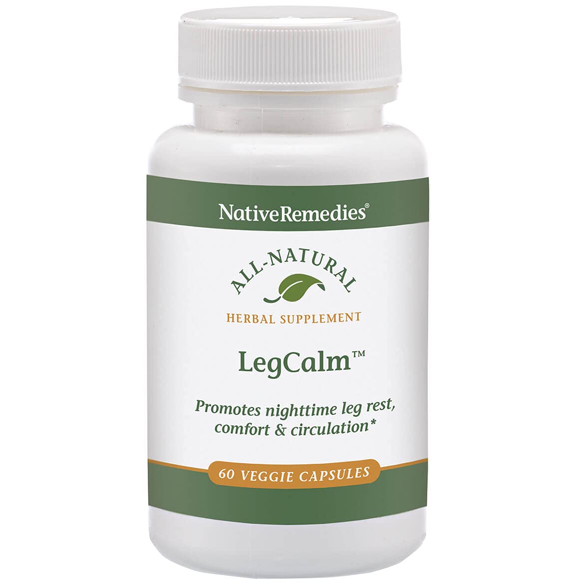 Native Remedies Leg Calm for Rested Legs and Limb Comfort at Night, 60 Veggie Caps - Maple Wellness Supplements