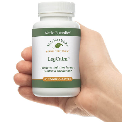 Native Remedies Leg Calm for Rested Legs and Limb Comfort at Night, 60 Veggie Caps - Maple Wellness Supplements