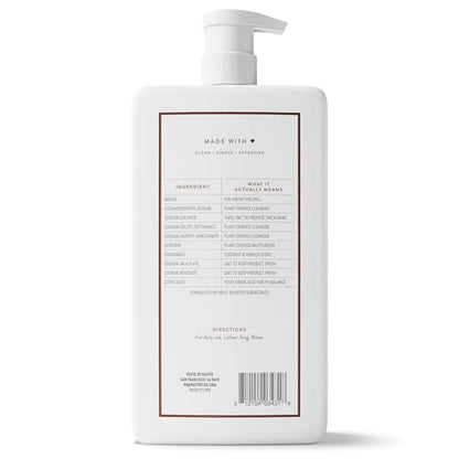 Native Sulfate Free Body Wash Contains Naturally Derived Ingredients | for Women & Men - Maple Wellness Supplements