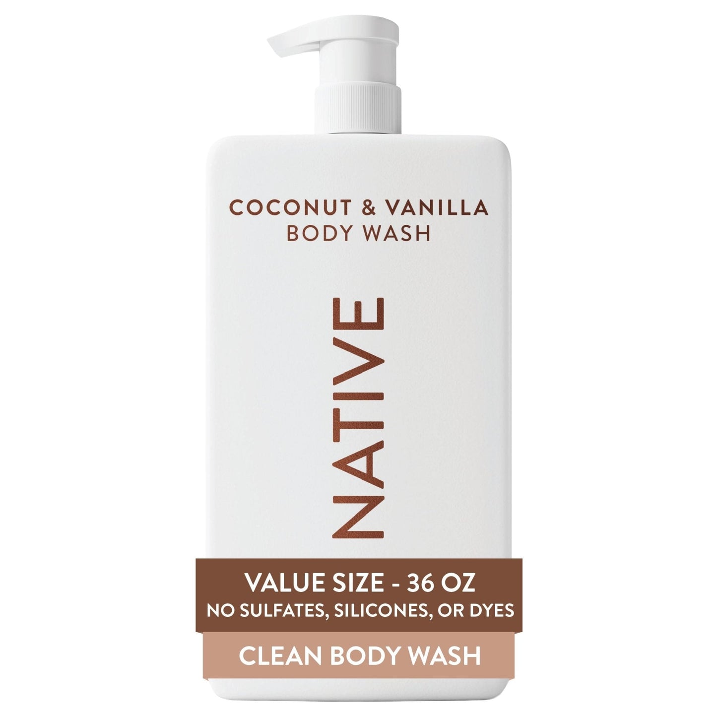 Native Sulfate Free Body Wash Contains Naturally Derived Ingredients | for Women & Men - Maple Wellness Supplements