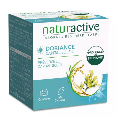 NATURACTIVE Doriance Capital Soleil: prolongs tanning 60 capsules - Maple Wellness Supplements