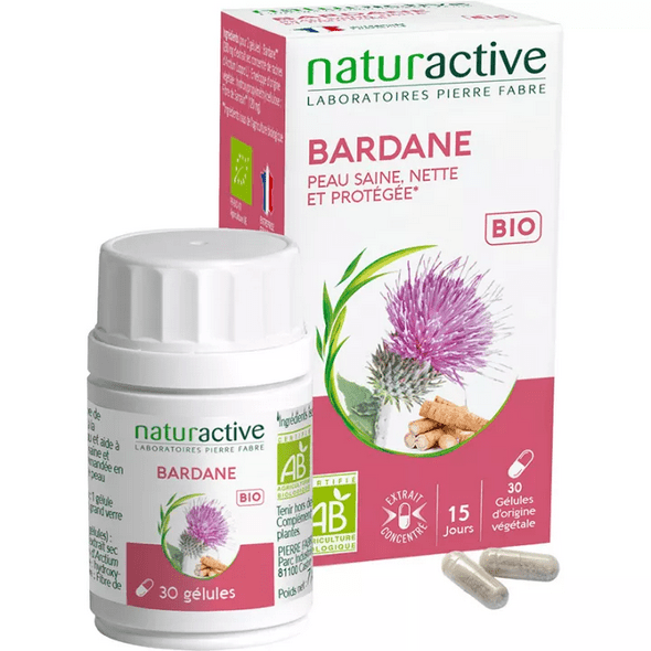 Naturactive Elusanes Burdock organic 30 capsules - Maple Wellness Supplements