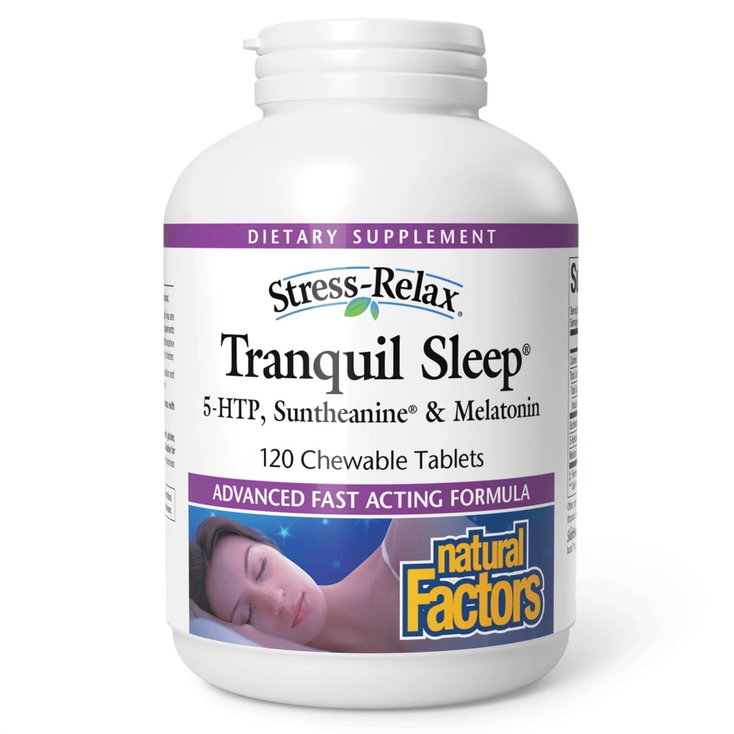 Natural Factors Stress-Relax Tranquil Sleep Tablet, 120 Count - Maple Wellness Supplements