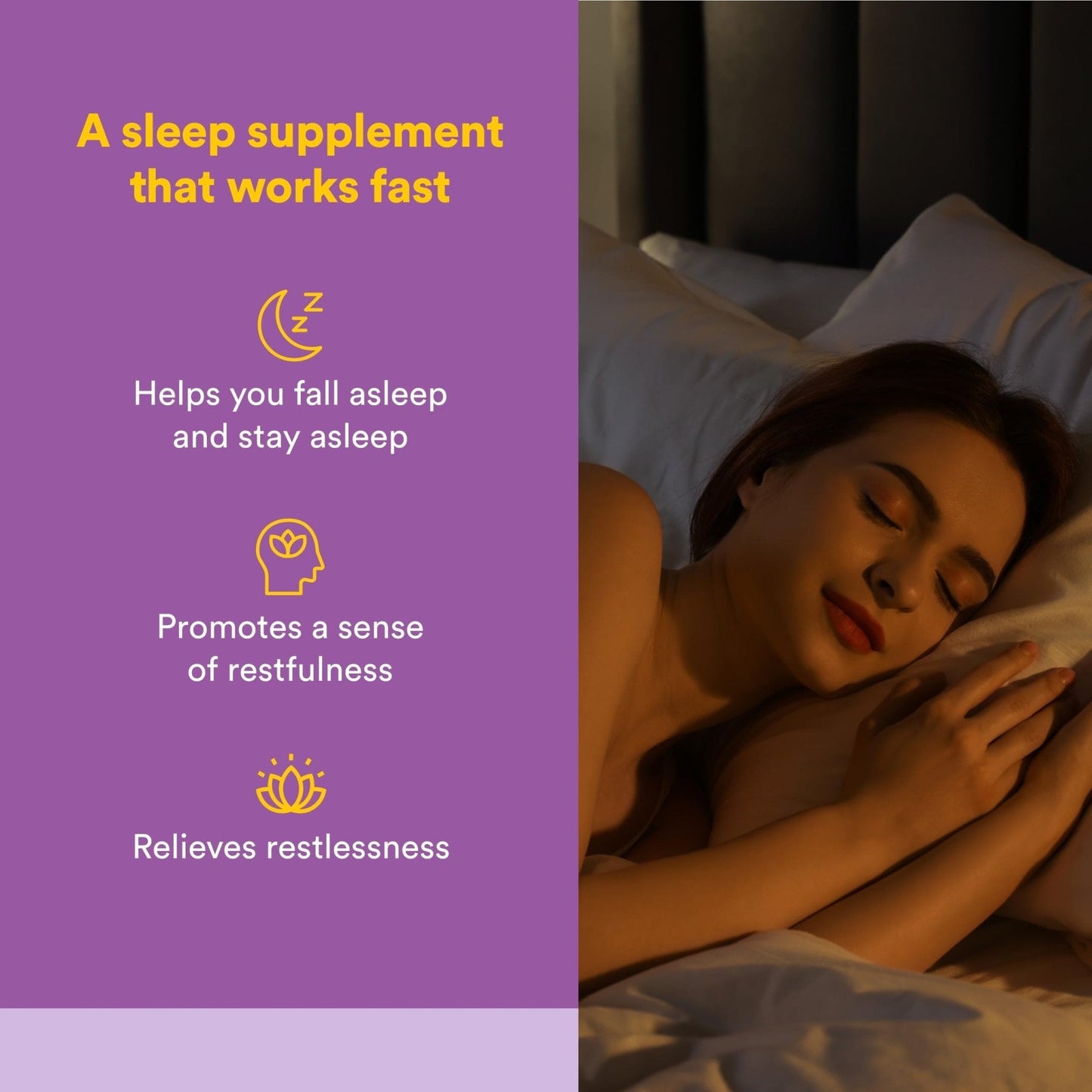Natural Factors Stress-Relax Tranquil Sleep Tablet, 120 Count - Maple Wellness Supplements
