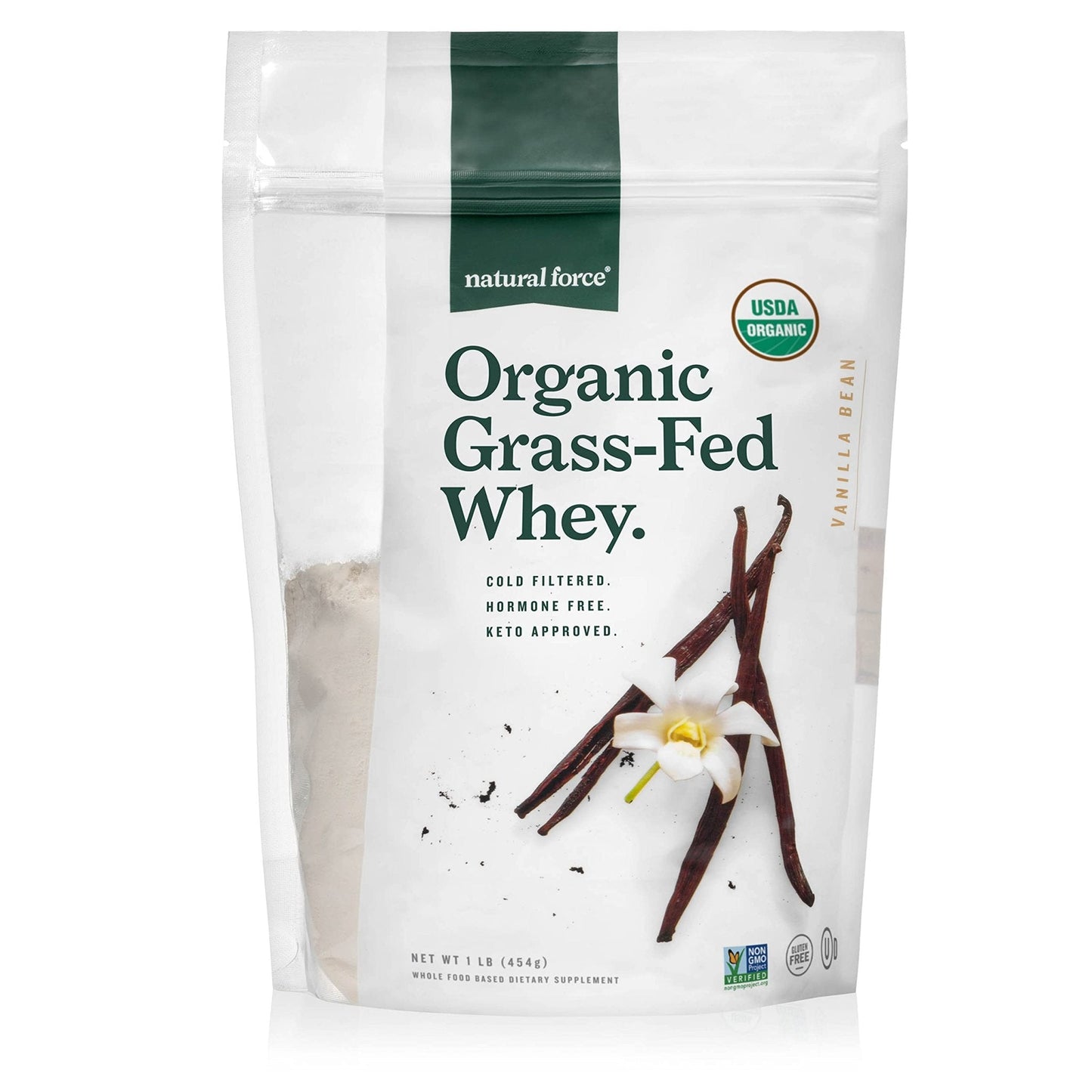 Natural Force Grass Fed Organic Whey Protein Powder – Non GMO Verified, Humane - Maple Wellness Supplements