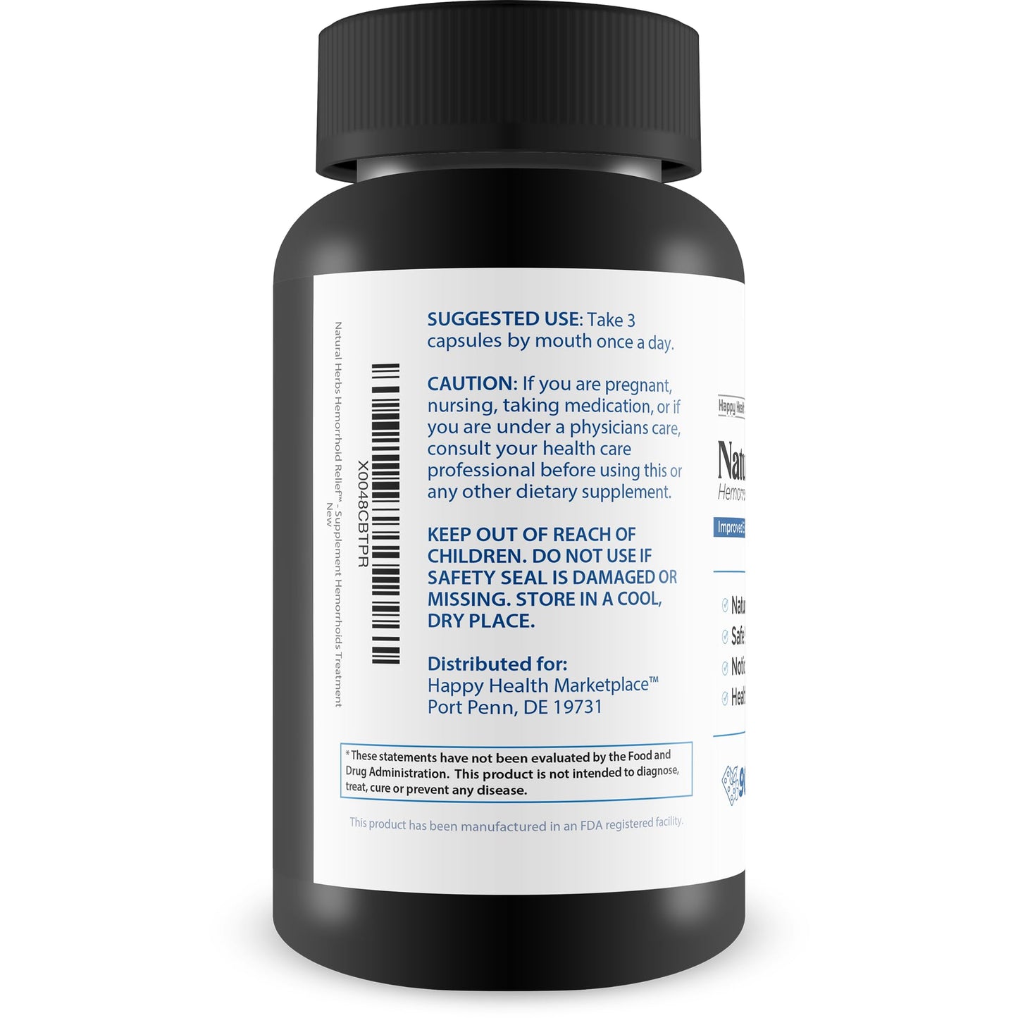 Natural Herbs Hemorrhoids Capsules - Our Best Hemorrhoid Relief Supplement - Premium Natural Herbs Strength Hemorrhoids Capsules - Hemorrhoids Natural Herbs Hemorrhoid Treatment Hemorrhoids Treatment - Maple Wellness Supplements