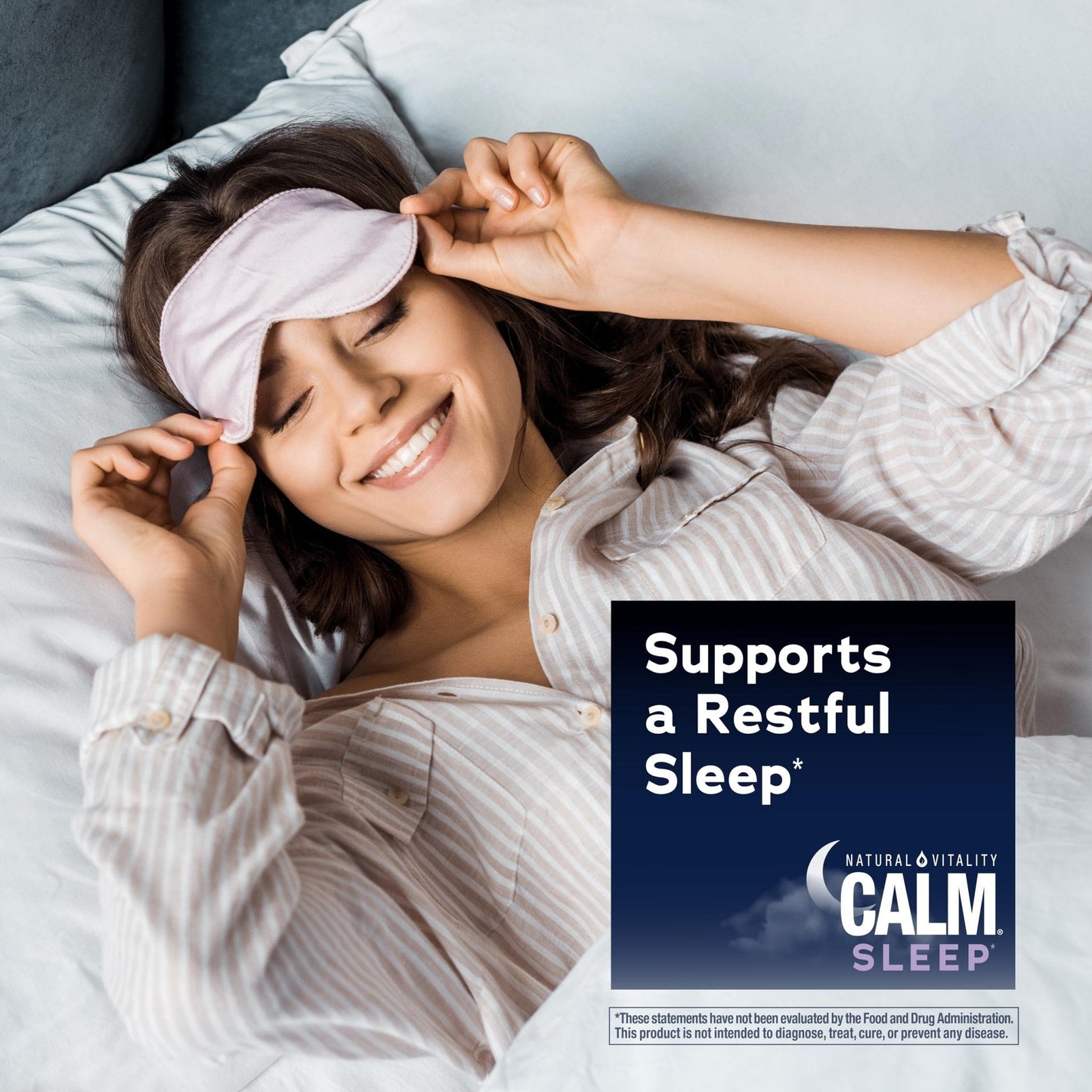 Natural Vitality SLEEP Gummies, Magnesium Supplement With Melatonin and L-Theanine, Vegan, Gluten Free, Helps the Body Ease Into Sleep - Maple Wellness Supplements