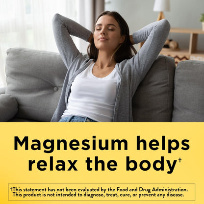 Nature Made Magnesium 250 mg, Magnesium Supplements for Men and Women, Support for Muscle, Heart, Bone and Nerve Health, 90 Softgels, 90 Day Supply - Maple Wellness Supplements