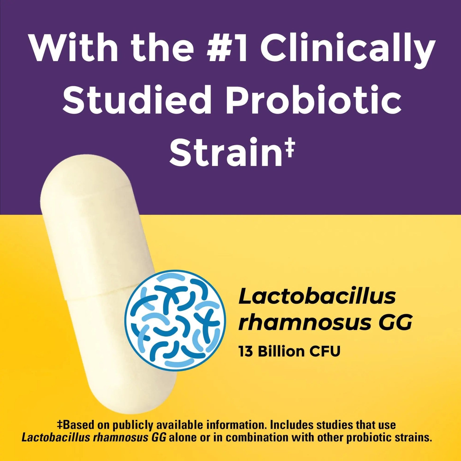 Nature Made Probiotics for Digestive Health Extra Strength 15 Billion CFU from Live Cultures, Probiotics for Women and Men, 30 Probiotic Capsules, 30 Day Supply - Maple Wellness Supplements