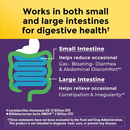 Nature Made Probiotics for Digestive Health Extra Strength 15 Billion CFU from Live Cultures, Probiotics for Women and Men, 30 Probiotic Capsules, 30 Day Supply - Maple Wellness Supplements