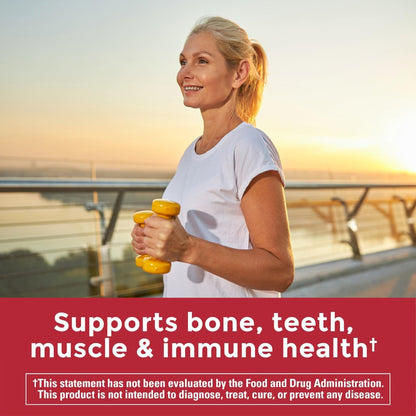 Nature Made Zero Sugar Vitamin D3 Gummies 2000 IU (50 mcg) Per Serving, Bone & Immune Support, Aspartame Free - Maple Wellness Supplements