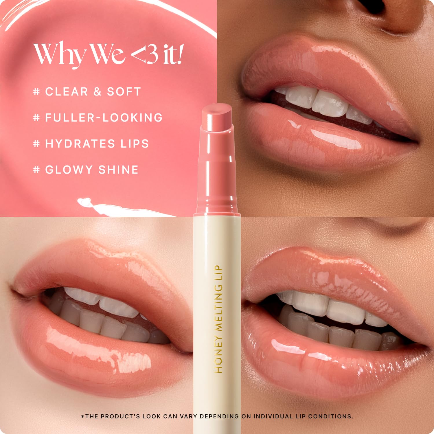 Nature Republic HONEY MELTING LIP (02 FIG) SOFT LIP STICK, Hydrating Gloss, Moisturizing balms, Sheer tint, Shine & Nude, Glowy Finish, korean make up - Maple Wellness Supplements