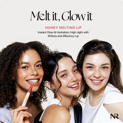 Nature Republic HONEY MELTING LIP (03 BERRY) SOFT LIP STICK, Hydrating Gloss, Moisturizing balms, Sheer tint, Shine & Glowy Finish, korean make up - Maple Wellness Supplements