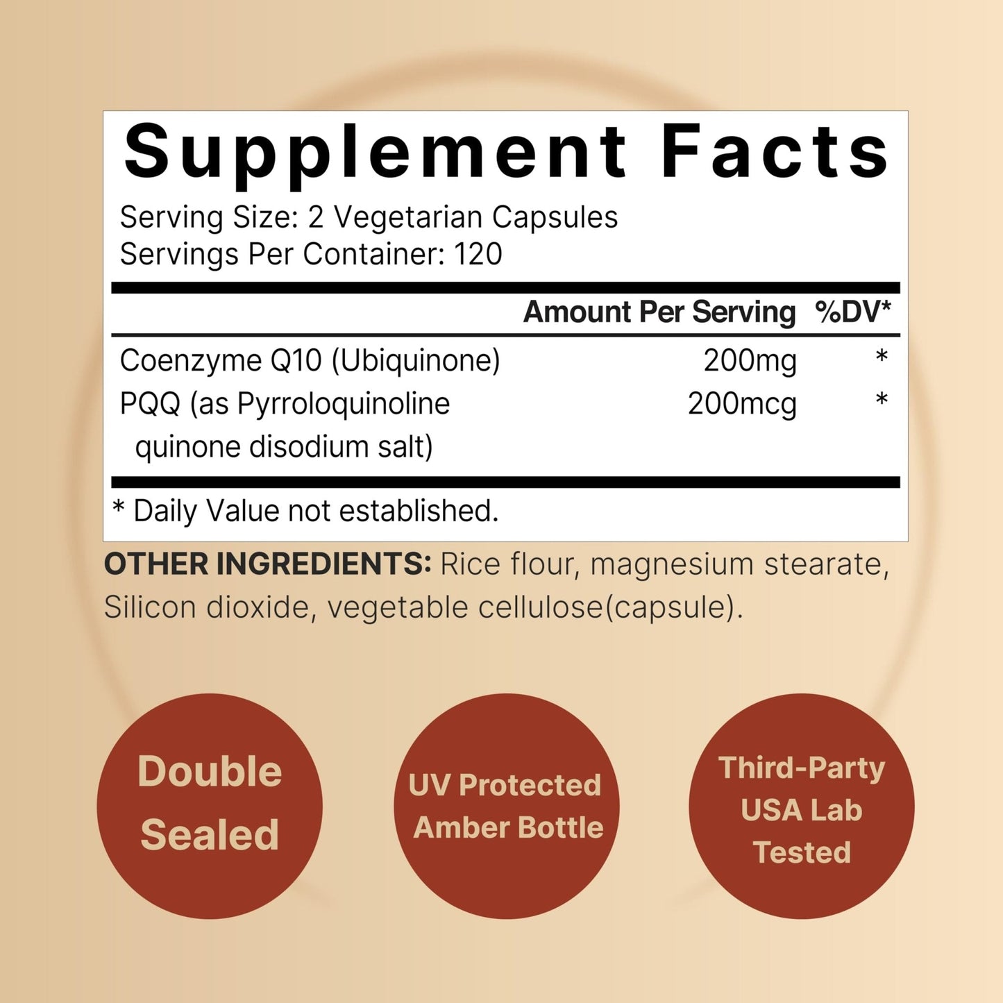 NatureBell CoQ10 200mg with PQQ, 240 Veggie Capsules | Stable High Absorption Form – Antioxidant Support for Heart, & Energy Health - Maple Wellness Supplements