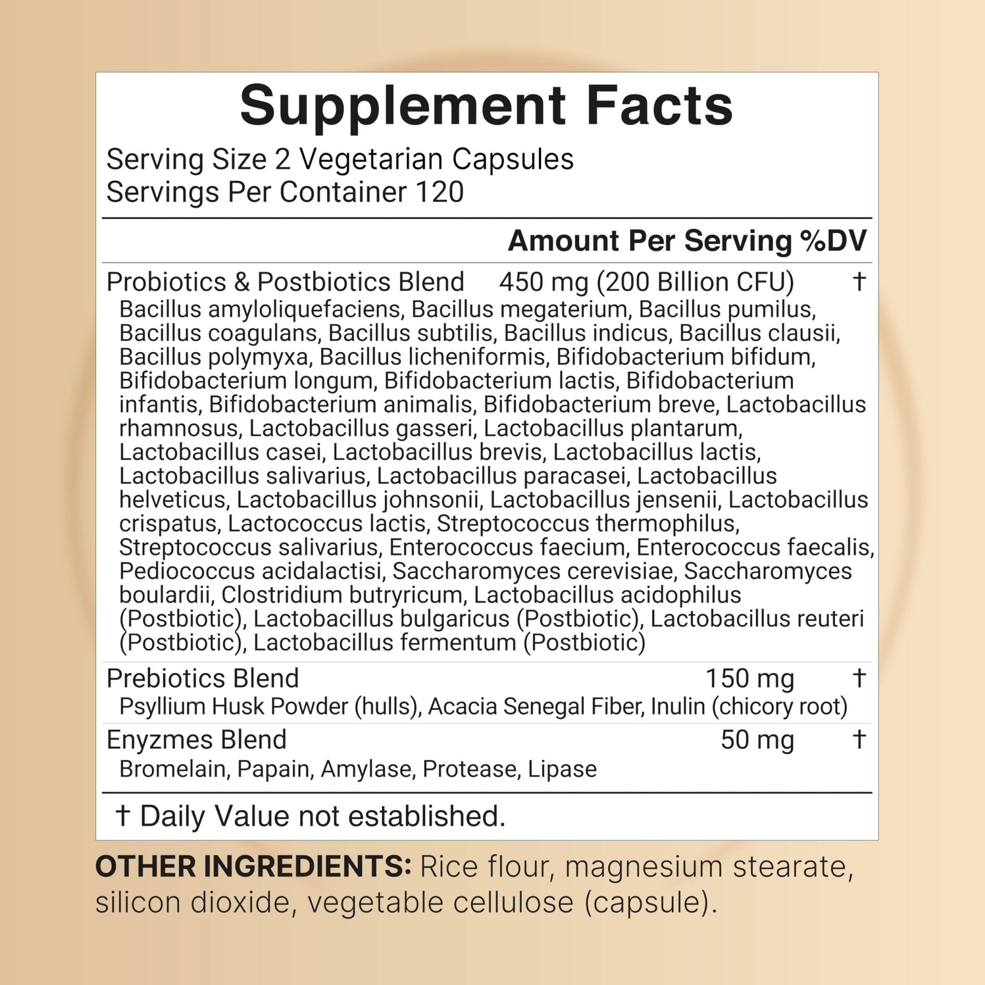 NatureBell Probiotic 200 Billion CFU – 40 Strains Per Serving | 240 Veggie Capsules with Prebiotics and Probiotics – Full Spectrum Complex with Enzymes - Maple Wellness Supplements