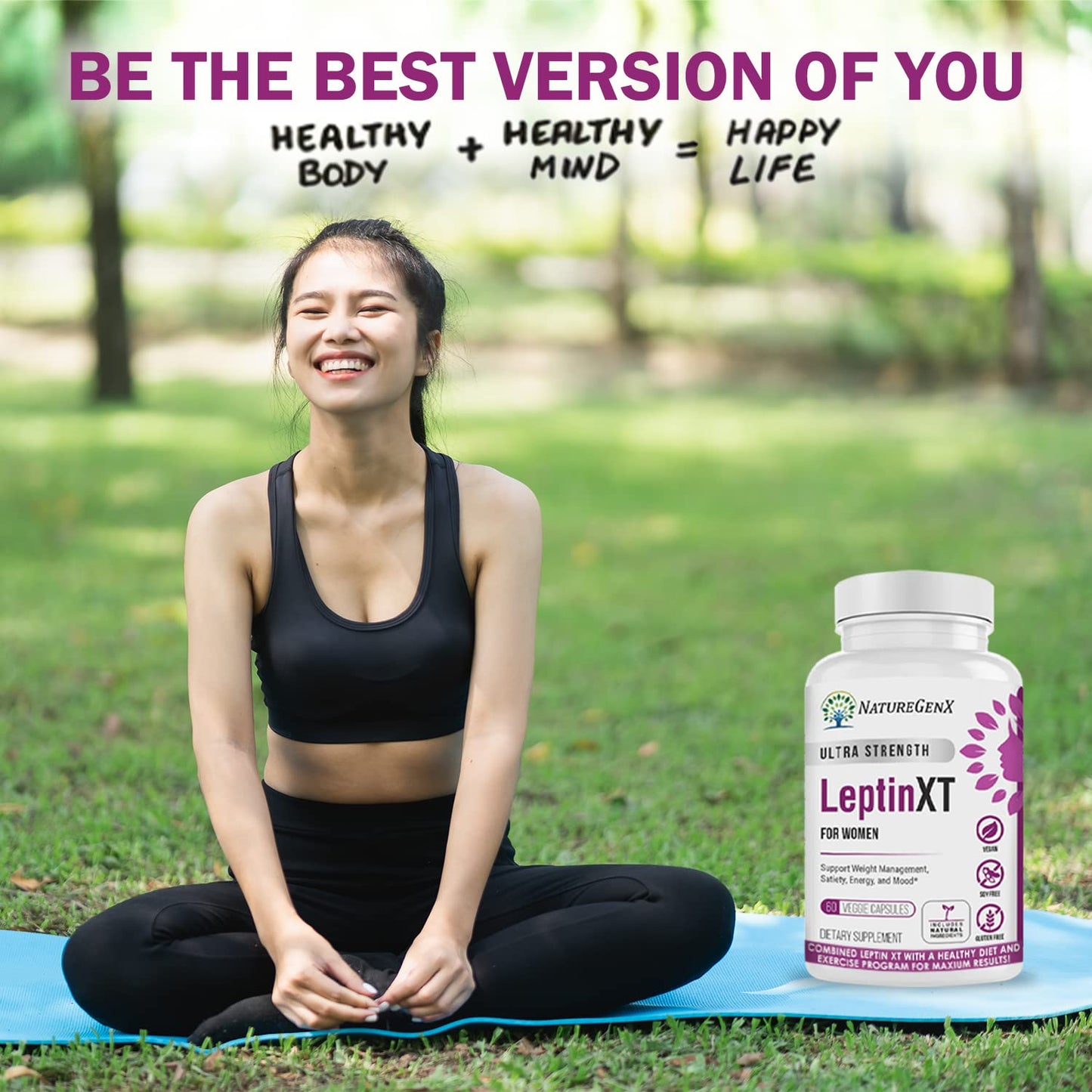 NatureGenX LeptinXT - Leptin Supplements for Weight Loss for Women - Extra Strength - Maple Wellness Supplements