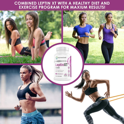 NatureGenX LeptinXT - Leptin Supplements for Weight Loss for Women - Extra Strength - Maple Wellness Supplements