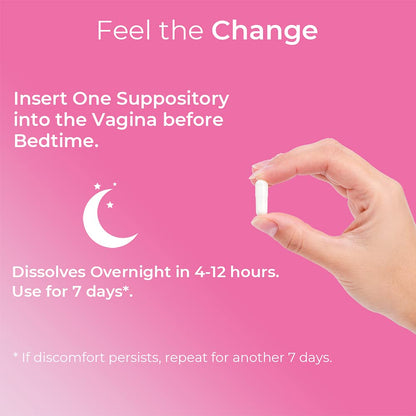 Natureland Boric Acid Suppositories for Women - 600mg, 40 Count - Made in USA - Feminine Care for pH Balance & Odor Control - Unscented Intimate Health Support - Maple Wellness Supplements