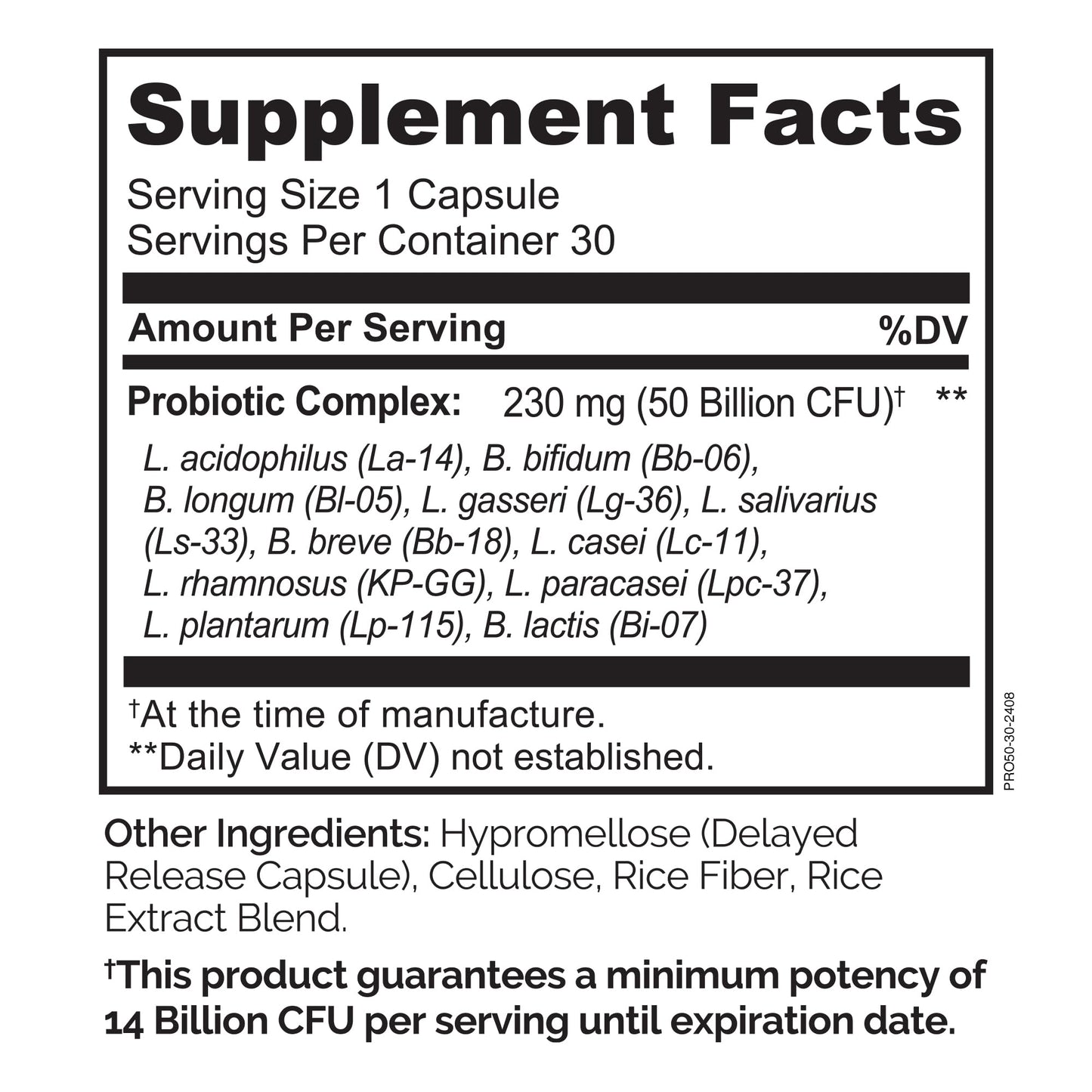 NATURELO Probiotics for Digestive Health, 50 Billion CFU, 30 Vegetarian Capsules, 11 Strains, Daily Use Supplement, Delayed Release, No-Fridge, Helps Boost Immune System, - Maple Wellness Supplements