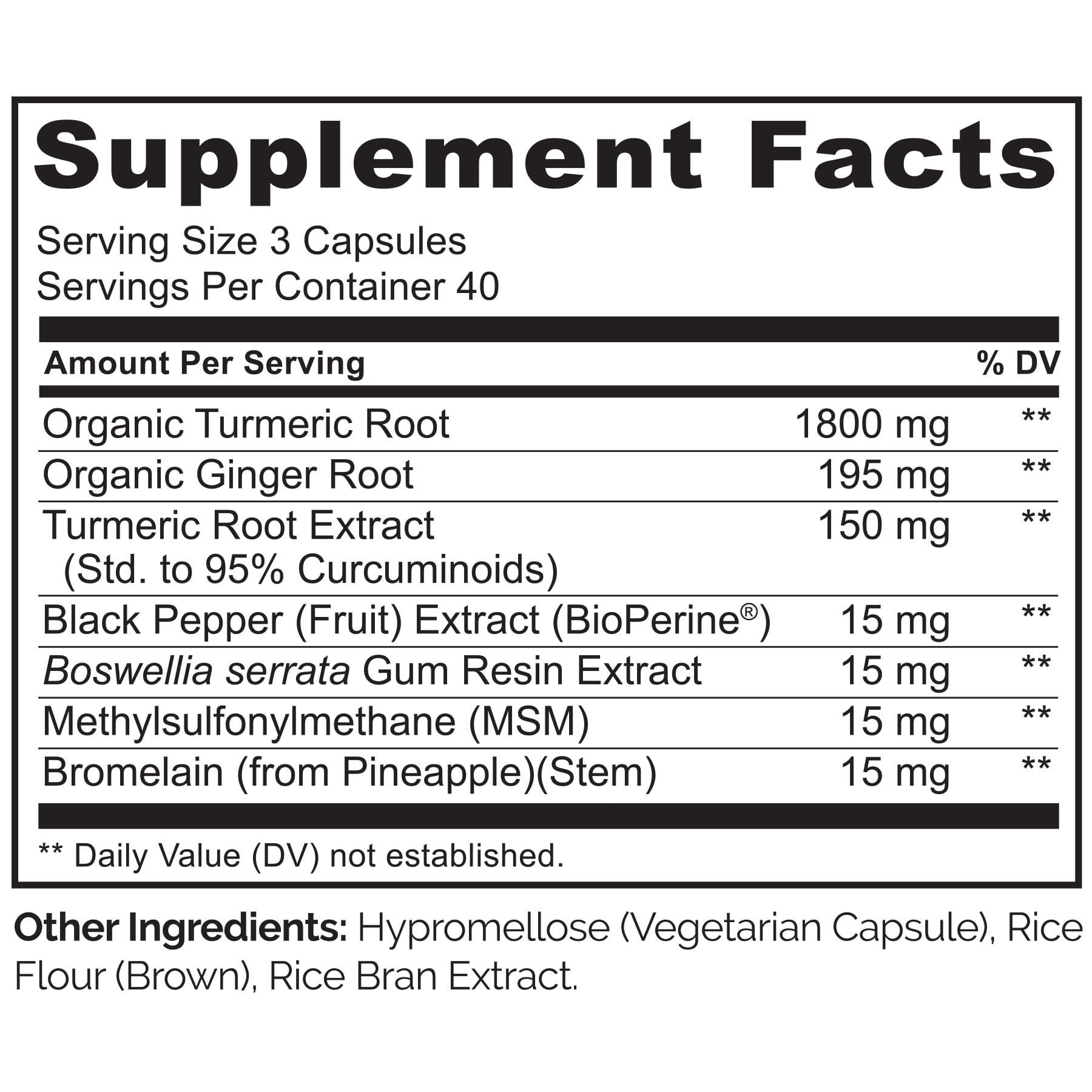 NATURELO Turmeric Curcumin - BioPerine for Better Absorption - Black Pepper, Ginger Root, Curcuminoids - Plant-Based Joint Discomfort Support - Maple Wellness Supplements