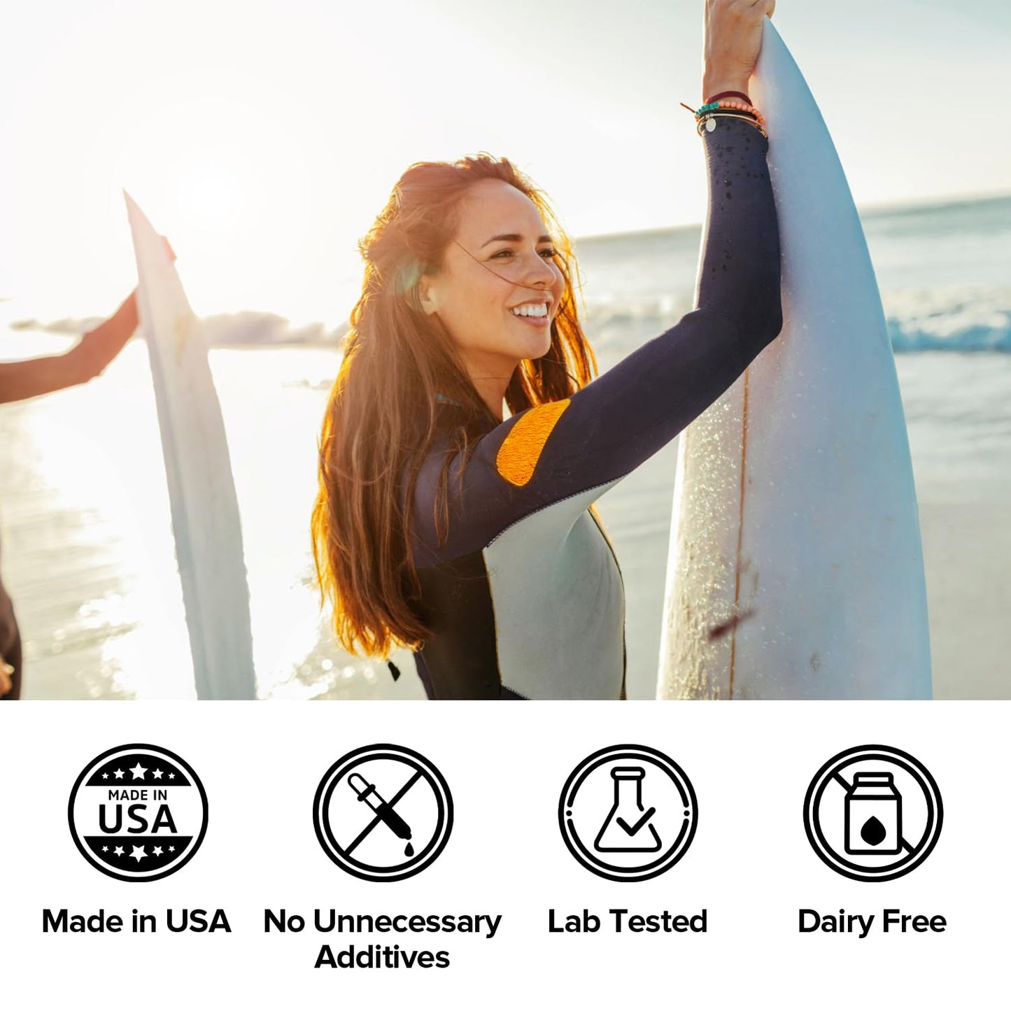 NatureMyst Glucosamine Chondroitin & MSM, Turmeric, Boswellia, Collagen, Hyaluronic - Maple Wellness Supplements