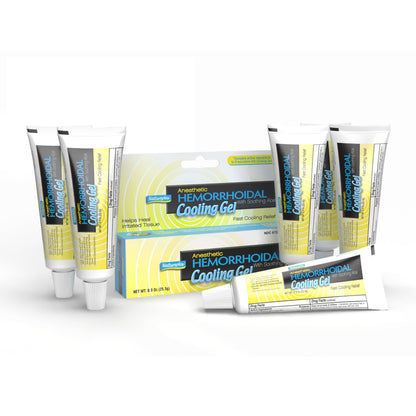 Natureplex Anesthetic Hemorrhoidal Cooling Gel with Soothing Aloe (6 Pack) - Maple Wellness Supplements